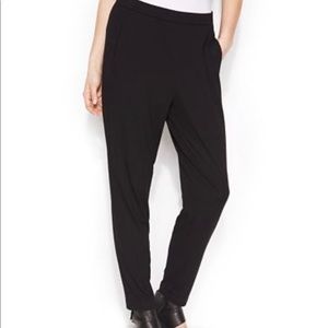 Eileen Fisher Jersey Pull-On Slouchy Ankle Pants